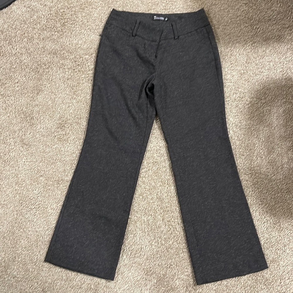 business casual gray pants size 6